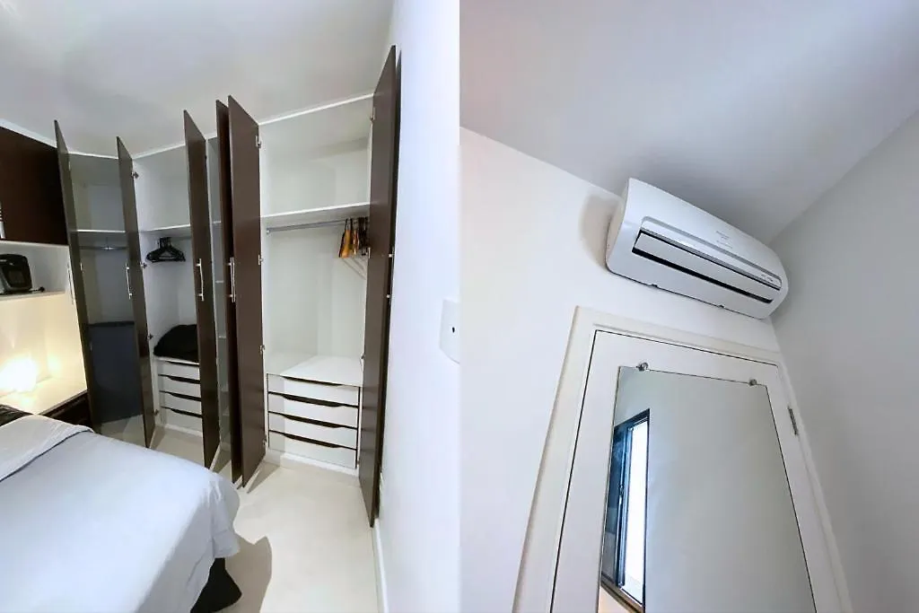 Apartment Apartamento Completo Business Comfort Home Office,Ar Condicionado Quente E Frio, Estacao De Trabalho, 7 Min Do Consulado Americano, Wifi 500Mb Sao Paulo Brazil